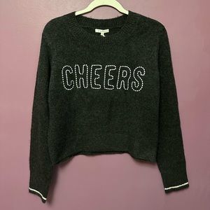 Z Supply “Cheers” Cropped Sweater